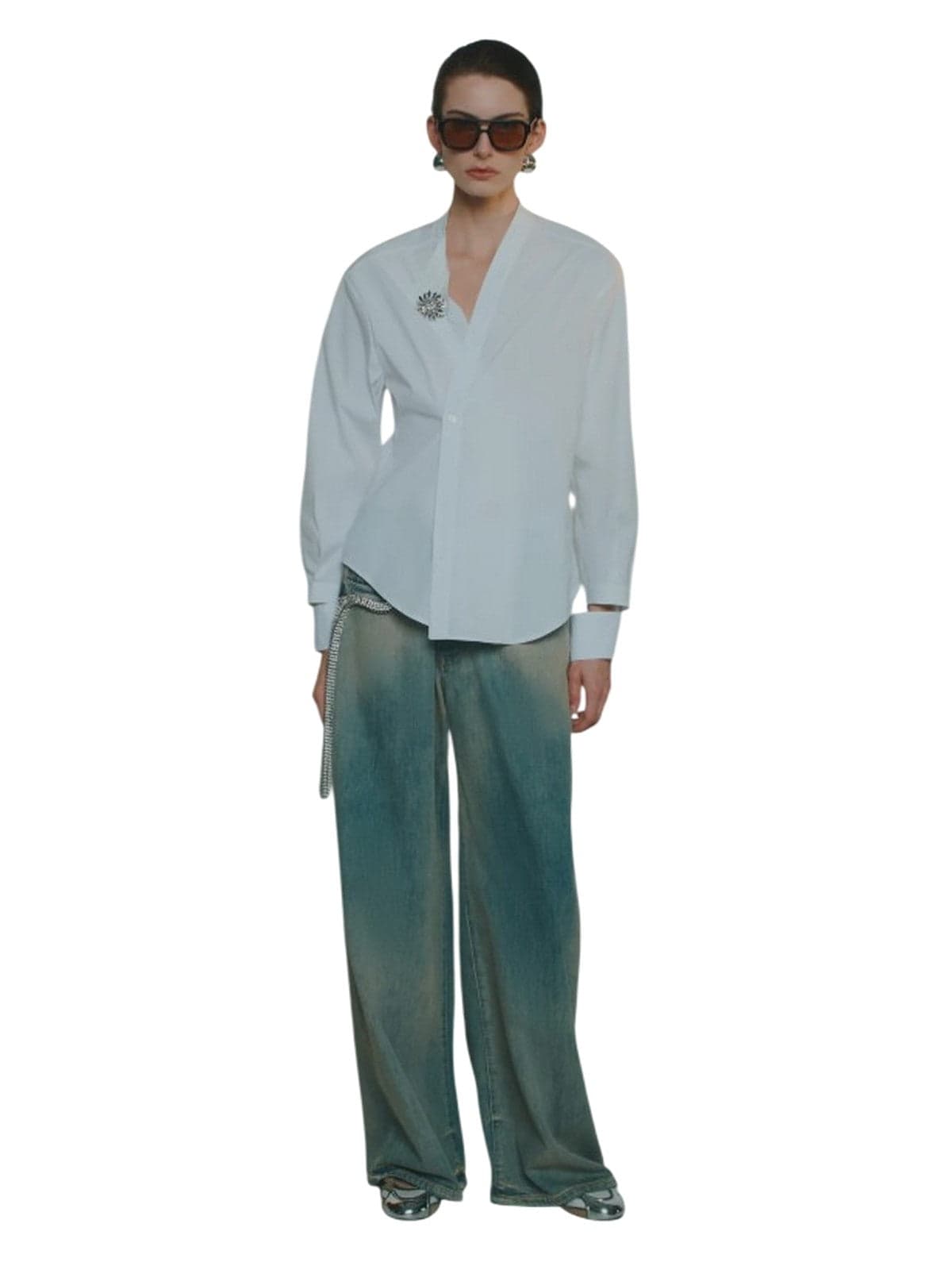 CIRCUS HOTEL camicie donna circus hotel - camicia - bianco - 3