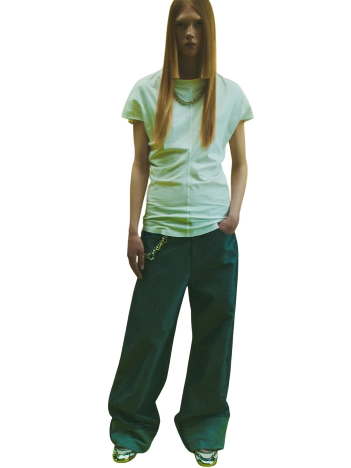 CIRCUS HOTEL pantaloni donna circus hotel - pantalone - celeste - 3