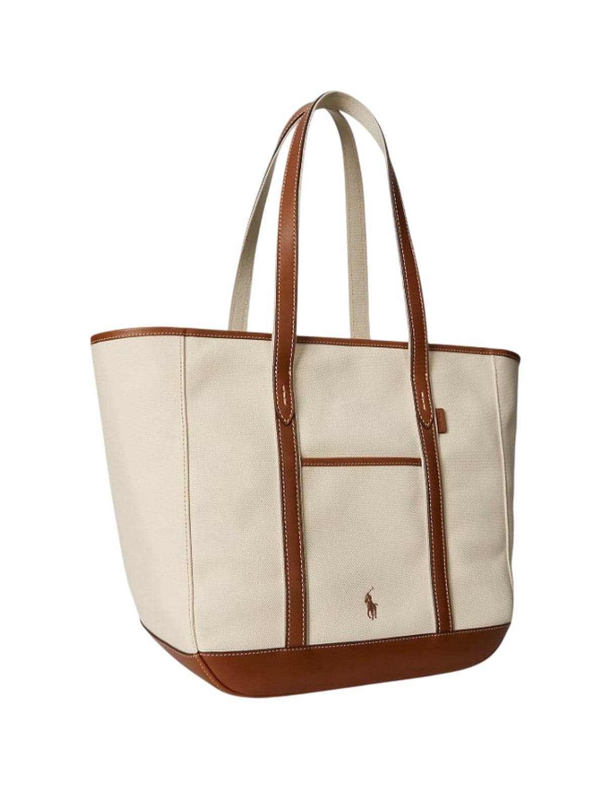 Ralph Lauren borse a spalla donna ralph lauren - md shp tte tote medium - beige - 2