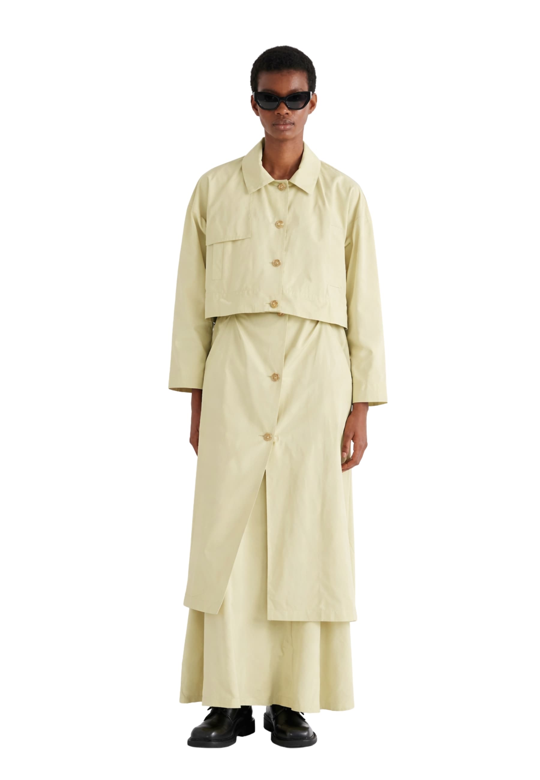 MEIMEIJ TRENCH Donna  SMONTABILE CON BOTTONI - 3