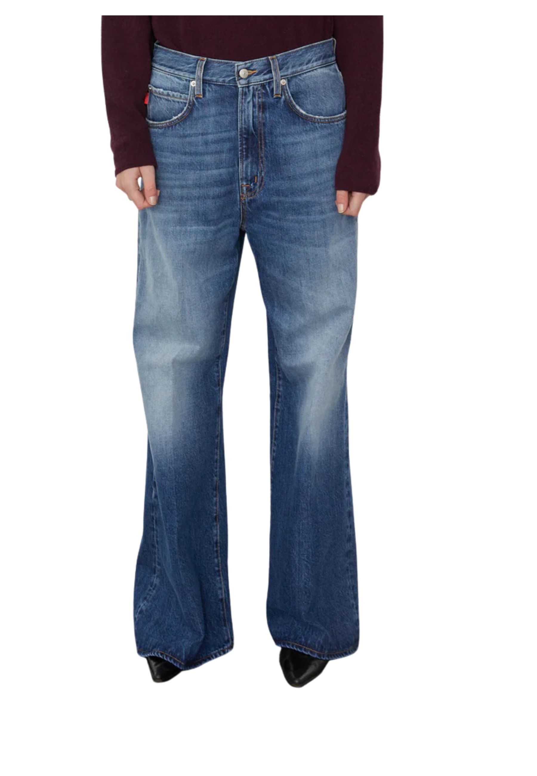 PEOPLE JEANS Donna  GAMBA FLAIR - 4