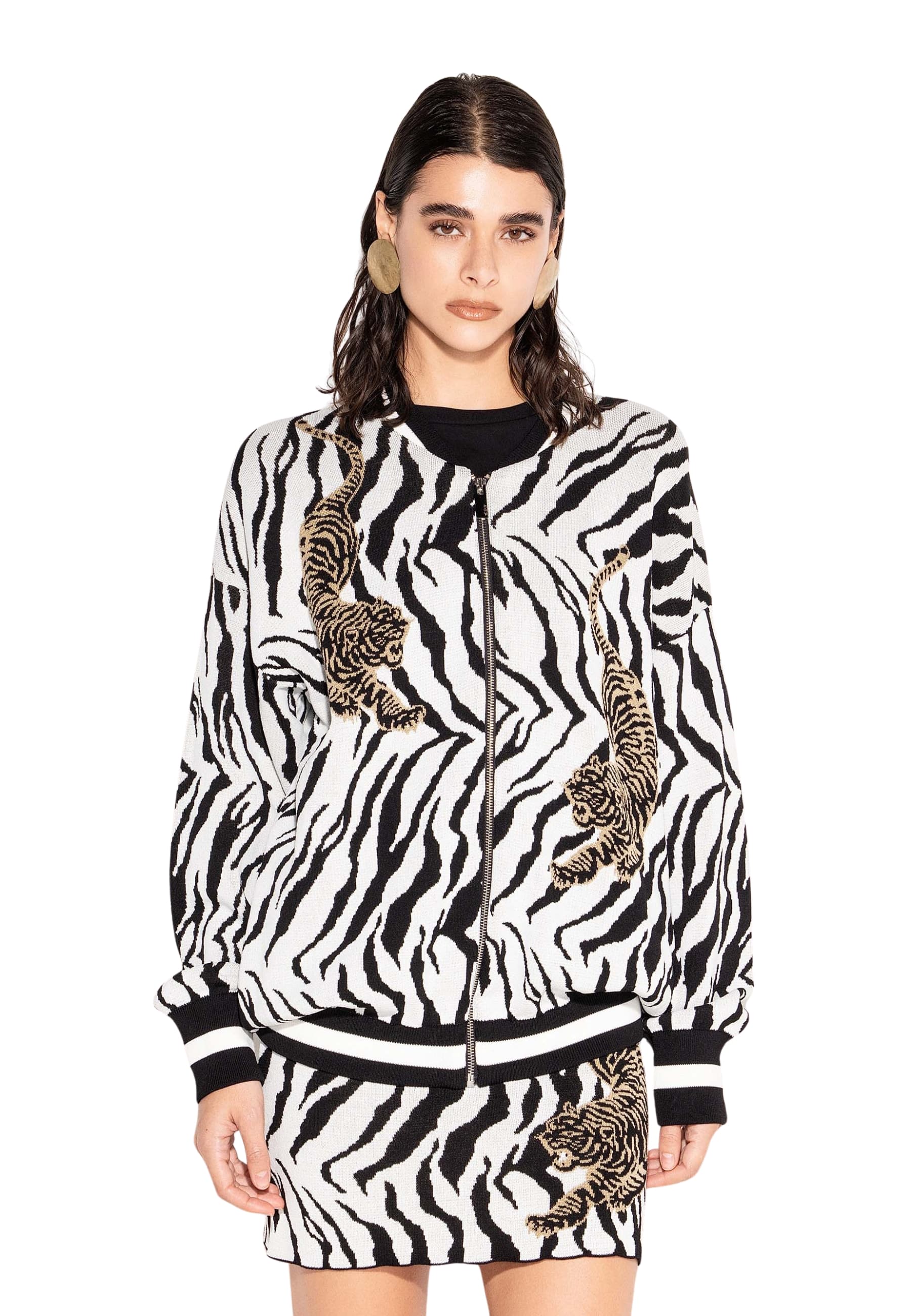 AKEP BOMBER Donna Akep ANIMALIER - 4