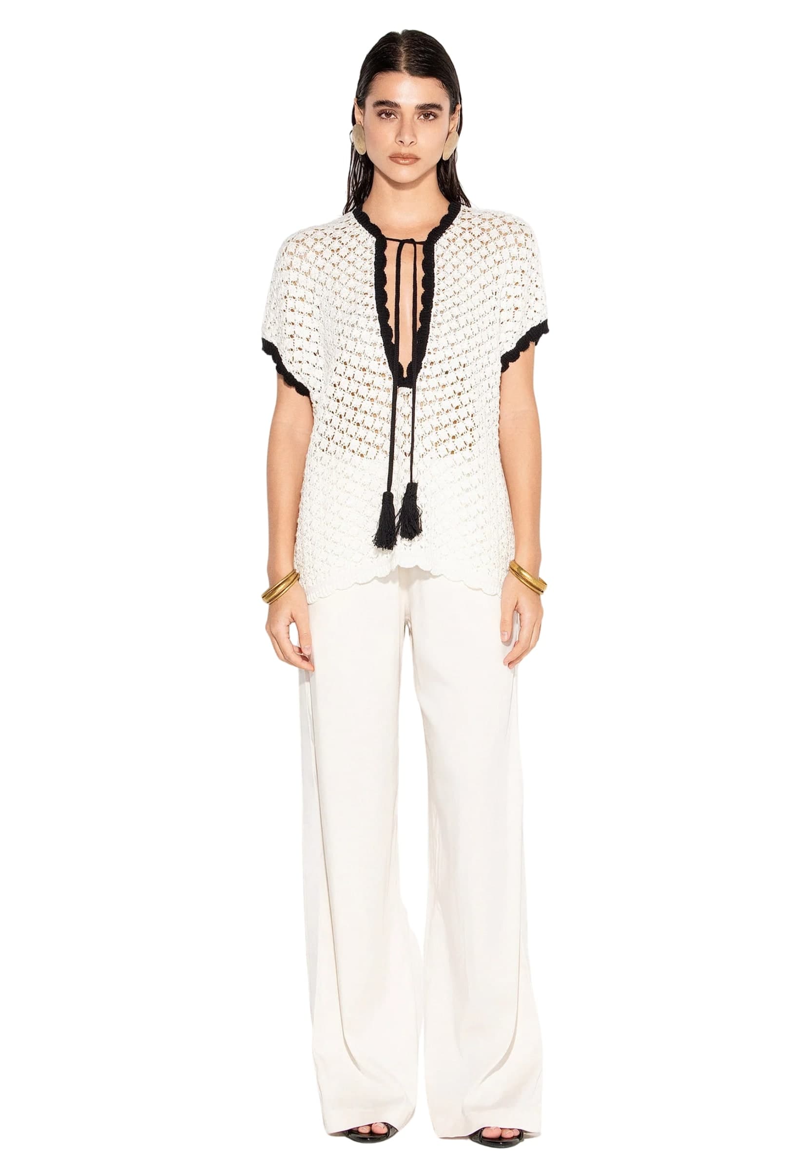 AKEP MAGLIA Donna Akep CON SMERLO A CONTRASTO - 2