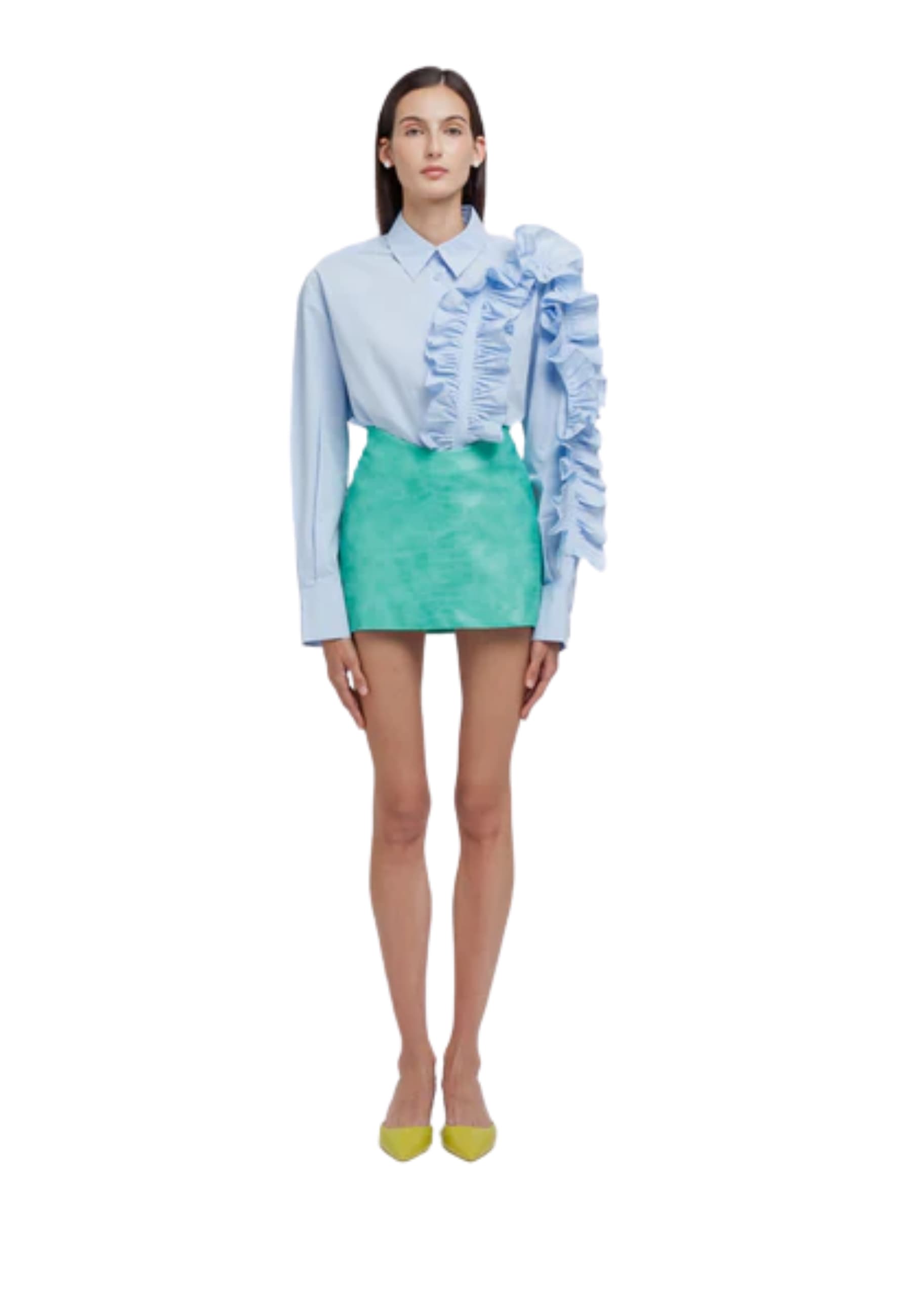 WEILI ZHENG CAMICIA Donna Weili Zheng CON RUCHES - 3