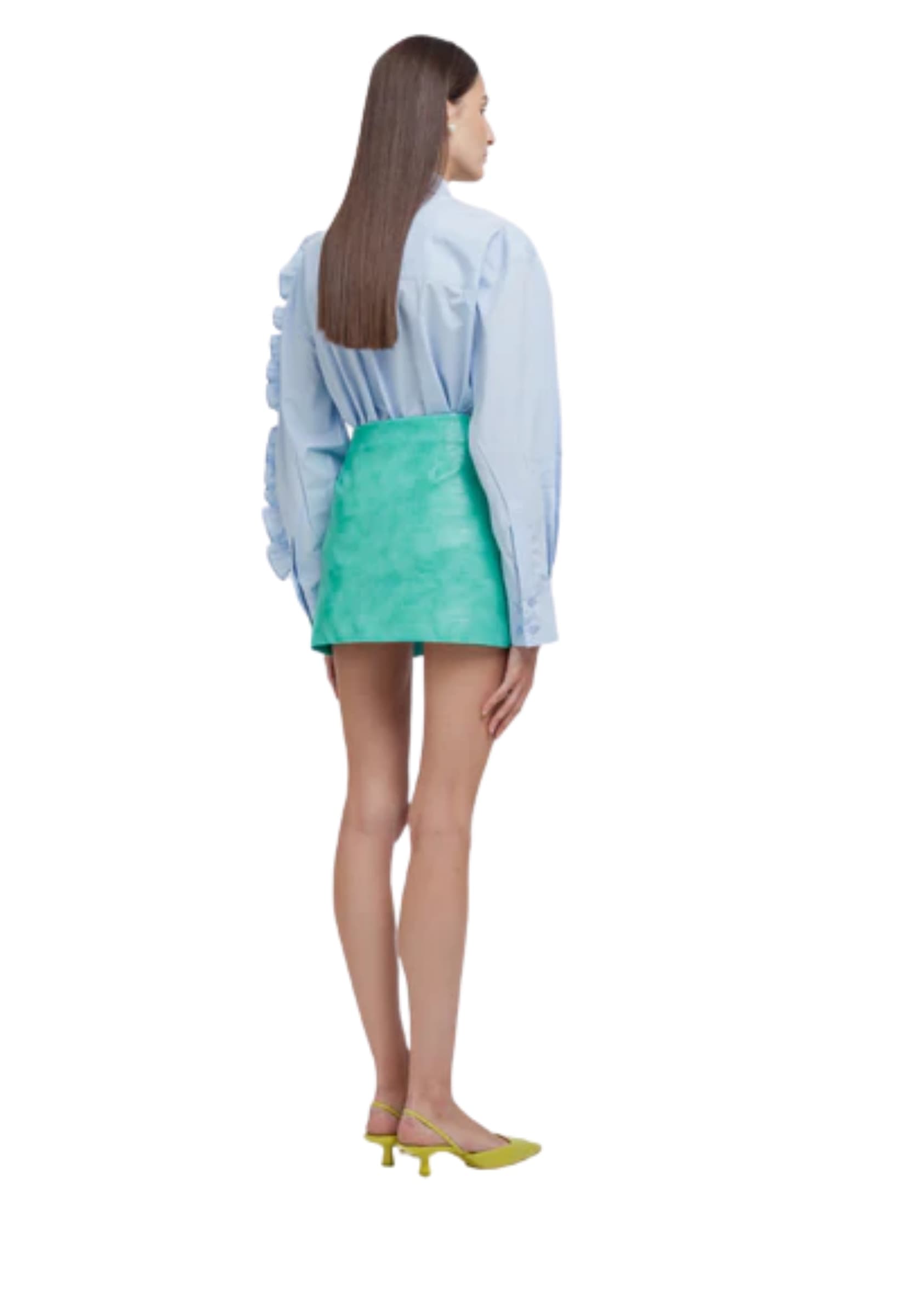 WEILI ZHENG CAMICIA Donna Weili Zheng CON RUCHES - 2