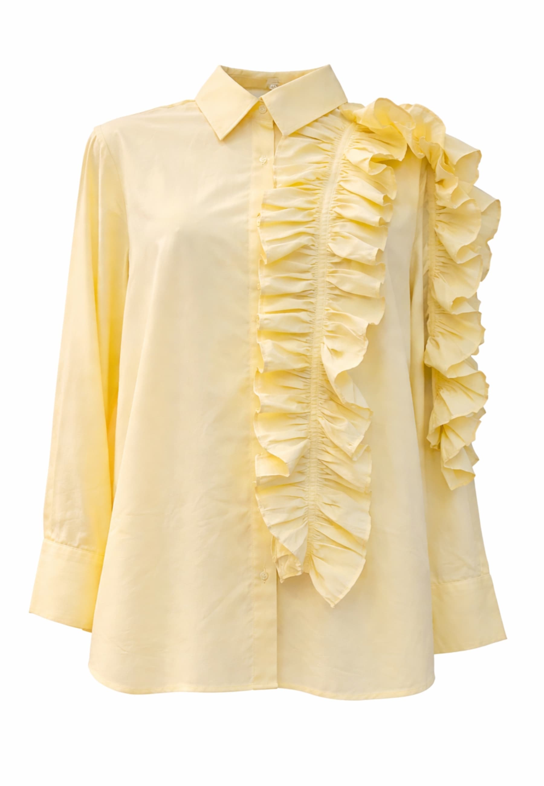WEILI ZHENG CAMICIA Donna Weili Zheng CON RUCHES - 2