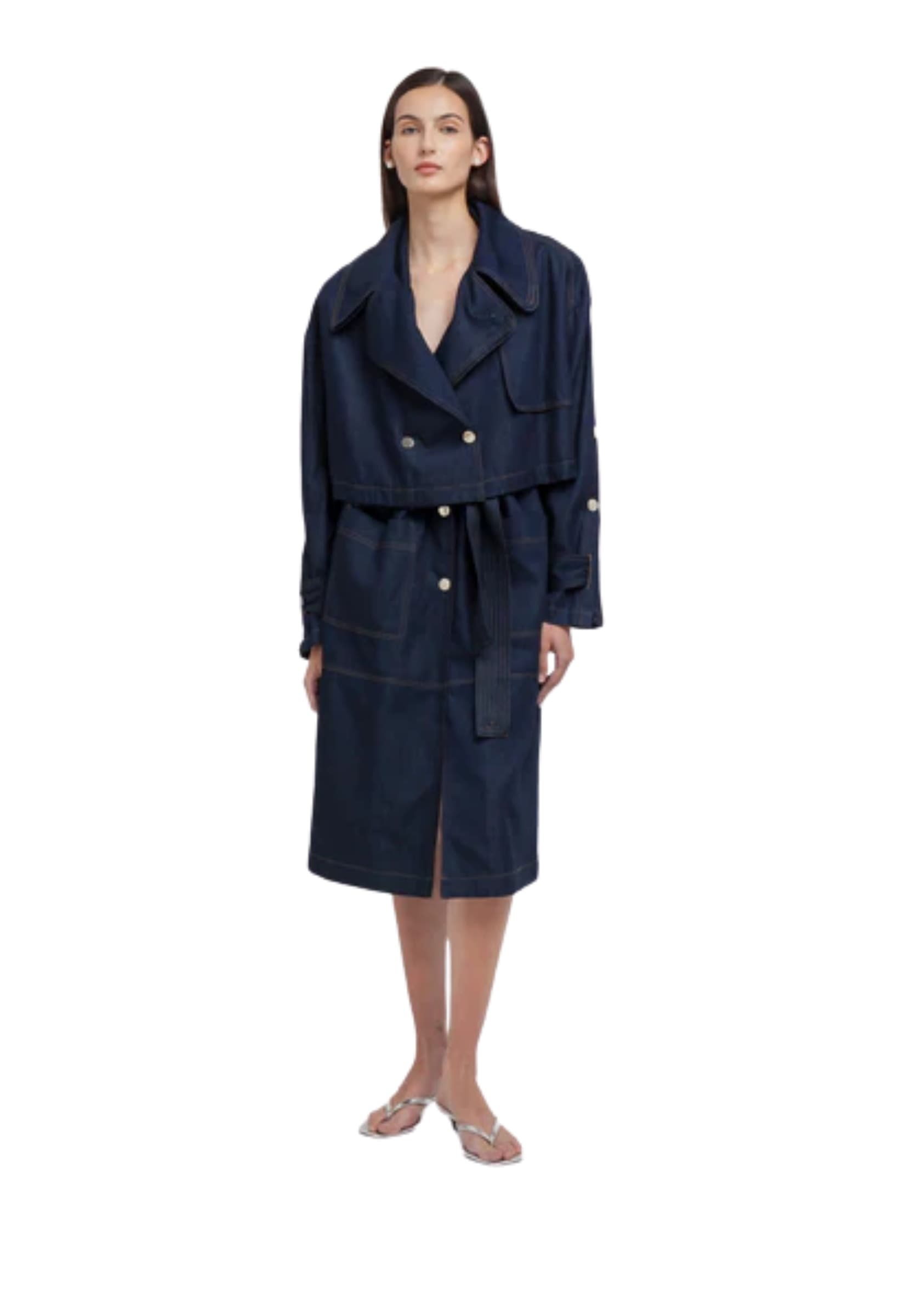WEILI ZHENG TRENCH Donna Weili Zheng CORTO - 2
