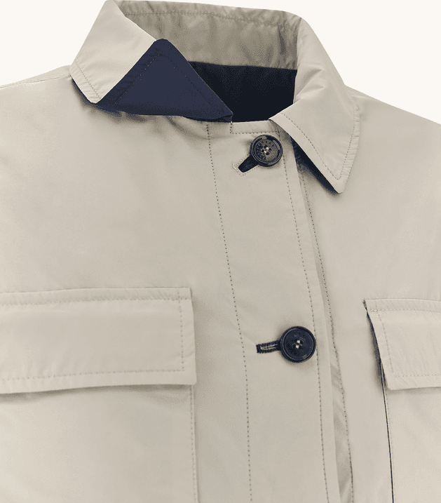 Paul&amp;Shark overshirt reversibile typhoon platinum uomo blu-beige - 10