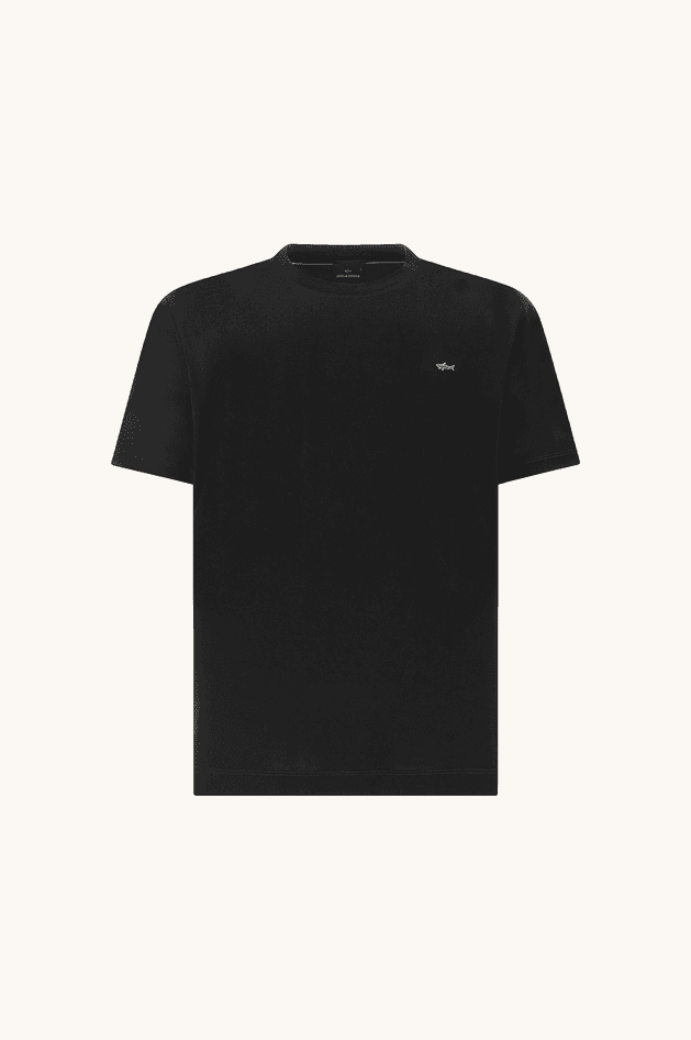 Paul&amp;Shark t-shirt in jersey di cotone double mercerised uomo nero - 7