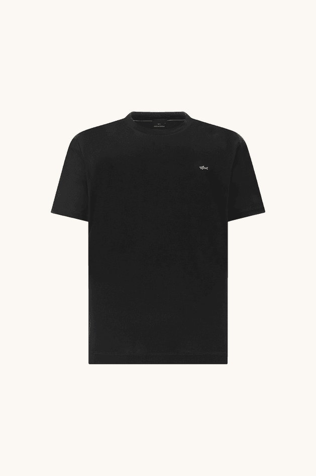 Paul&amp;Shark t-shirt in jersey di cotone double mercerised uomo nero - 7