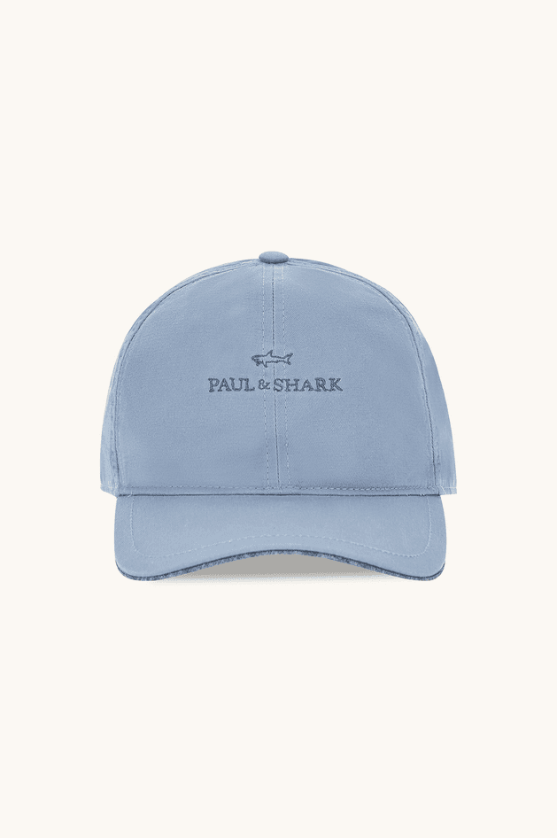 Paul&amp;Shark cappello da baseball con ricamo logo uomo azzurro - 2