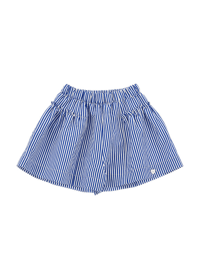 MONNALISA shorts a righe bambina bianco e blu - 2