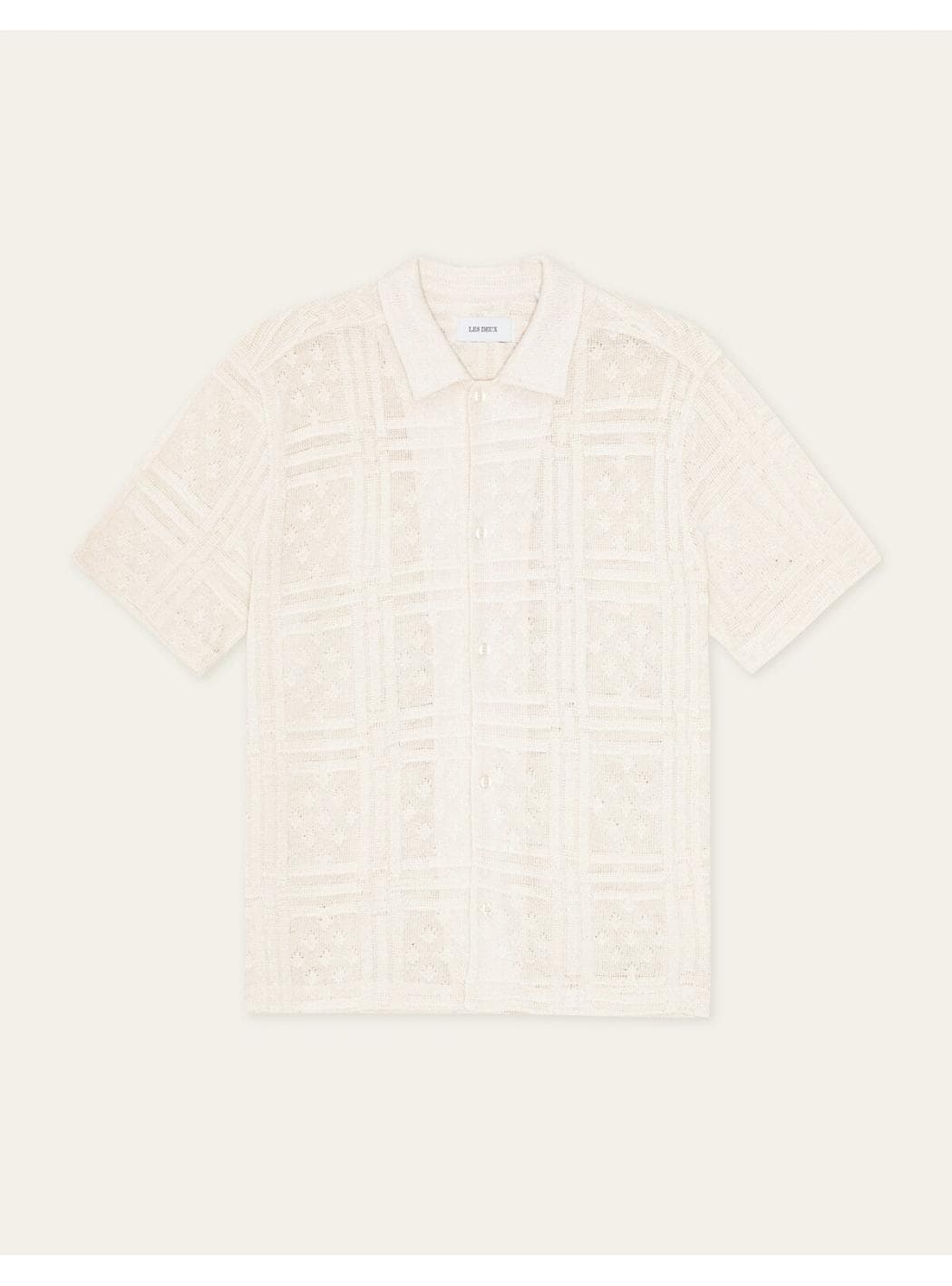 LES DEUX Hector Pointelle SS Shirt - 4