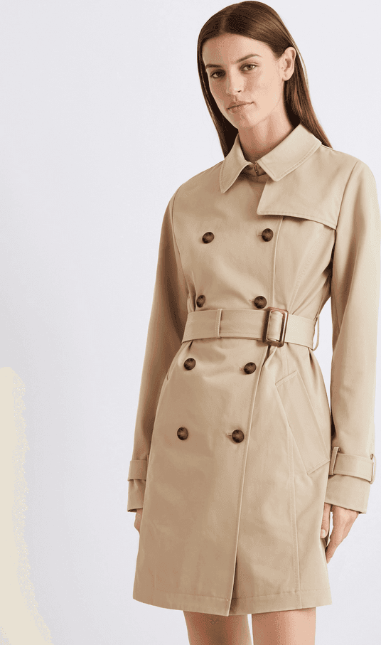 MARELLA trench donna naturale - 2