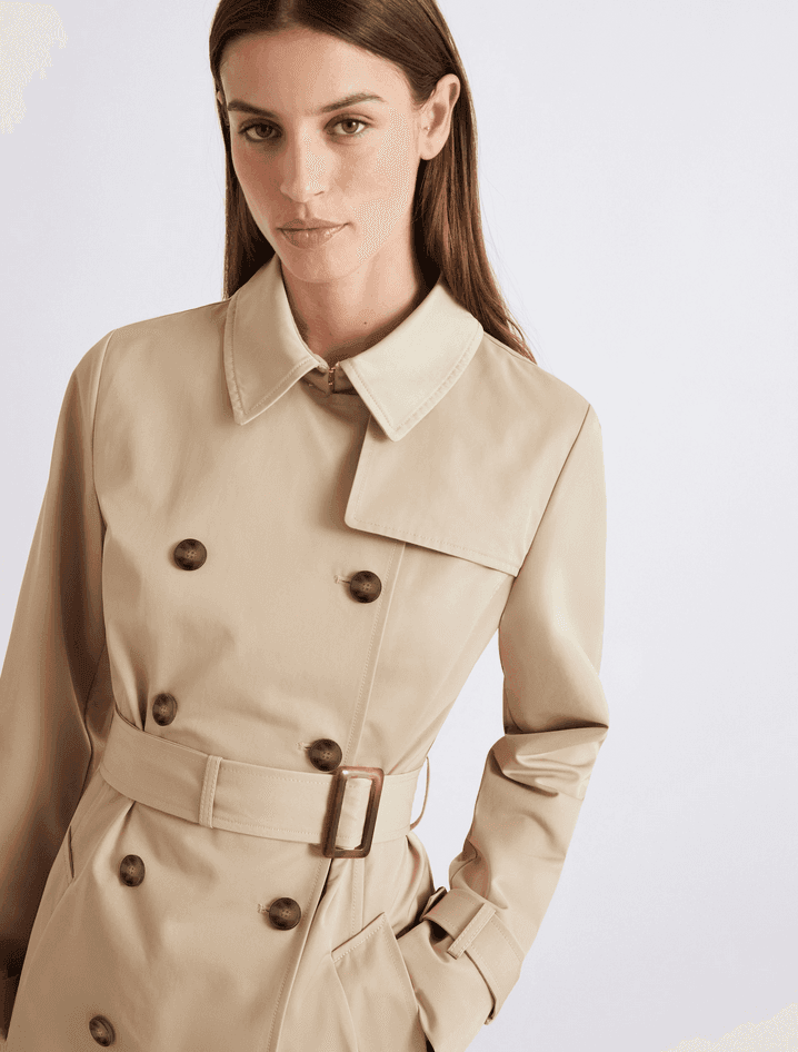 MARELLA trench donna naturale - 4