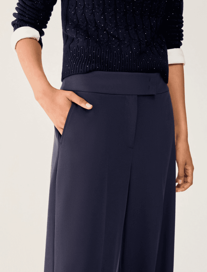 PENNYBLACK pantaloni donna blu - 4