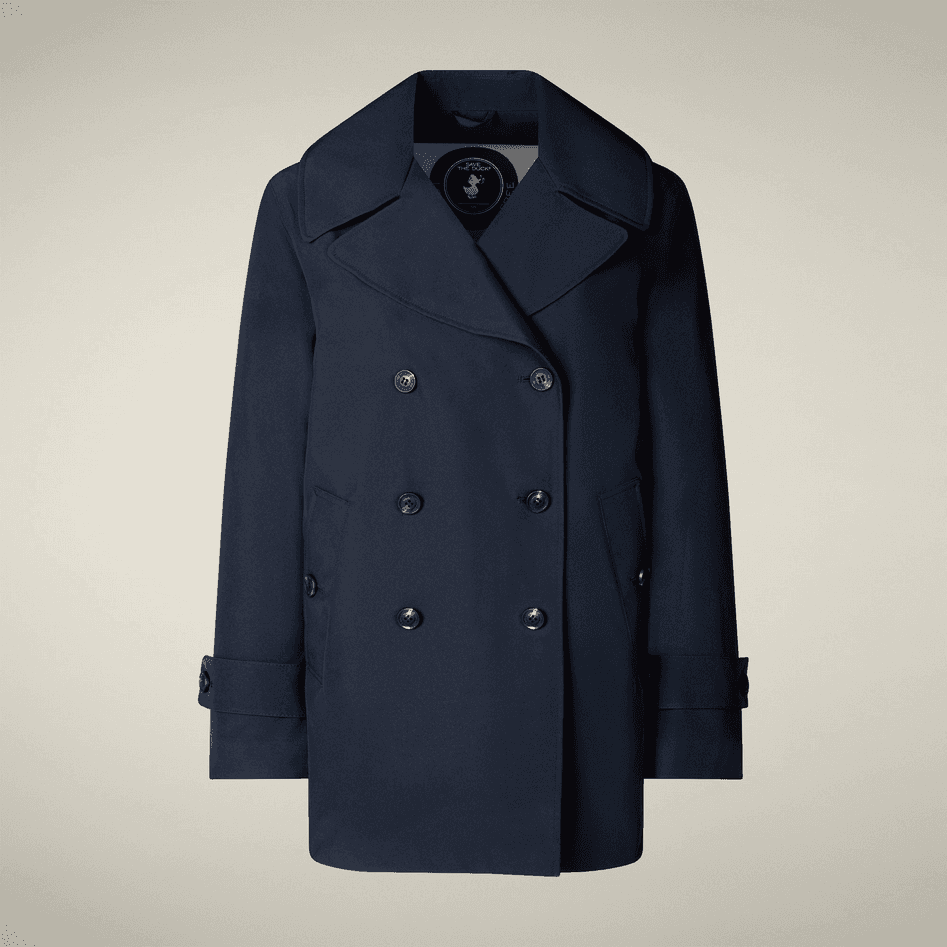 SAVE THE DUCK cappotto donna blu - 7