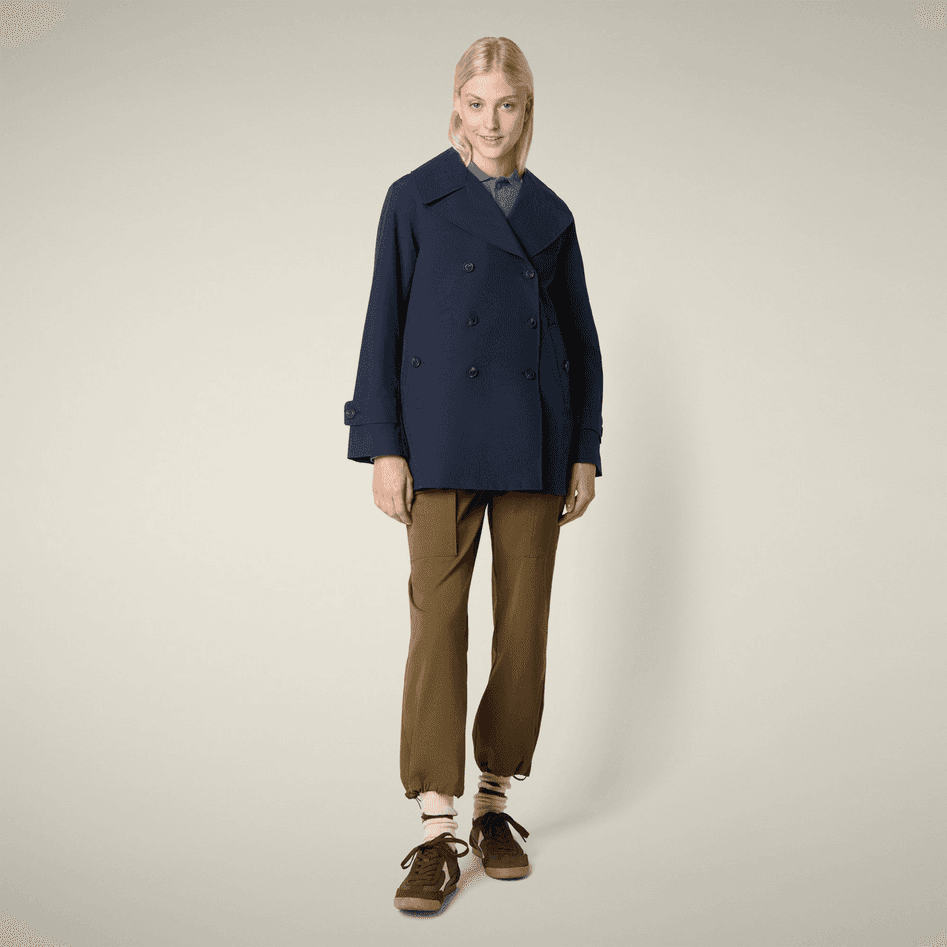 SAVE THE DUCK cappotto donna blu - 2