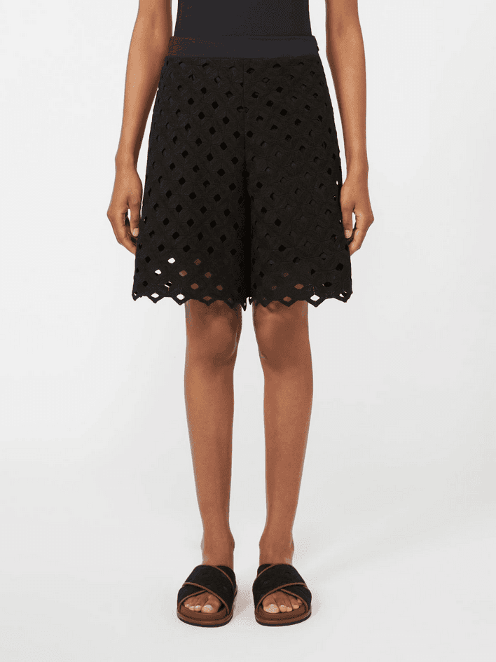 MAX MARA shorts donna nero - 2