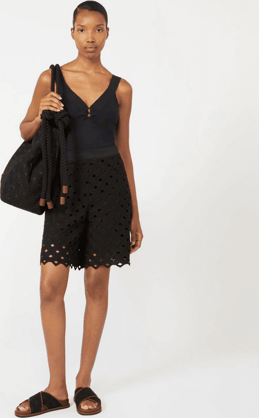 MAX MARA shorts donna nero - 3