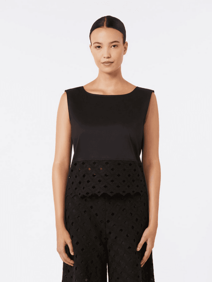 MAX MARA top donna nero - 3