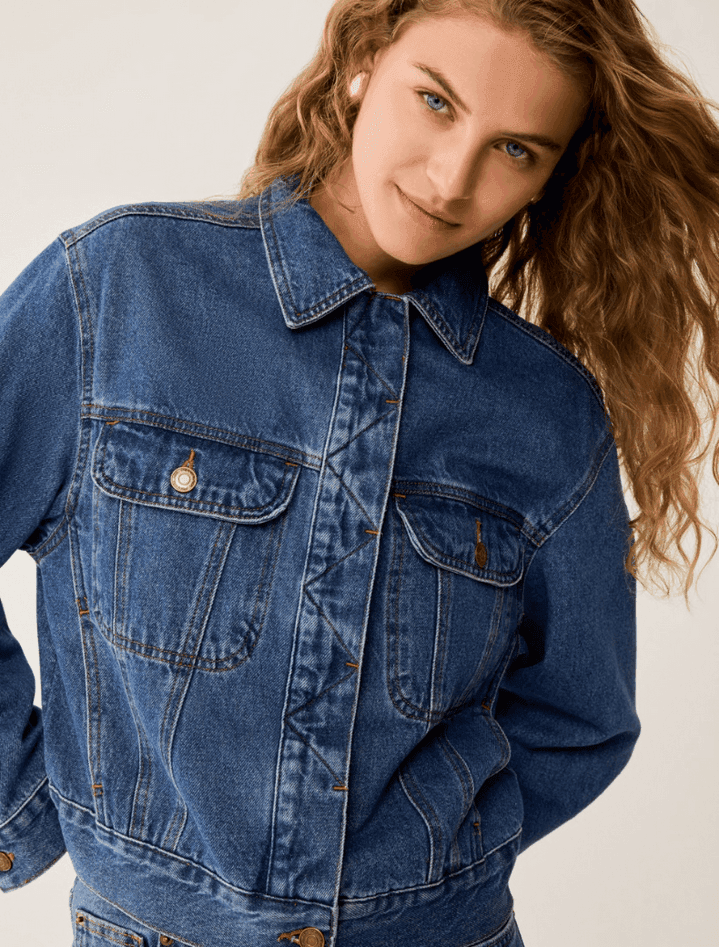 PENNYBLACK giacca in denim donna blu - 3