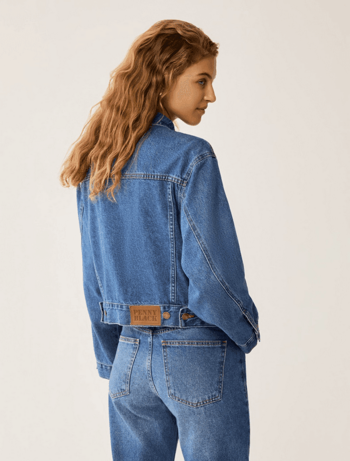 PENNYBLACK giacca in denim donna blu - 5