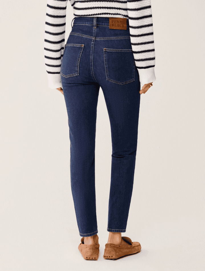 PENNYBLACK jeans skinny fit donna blu - 5