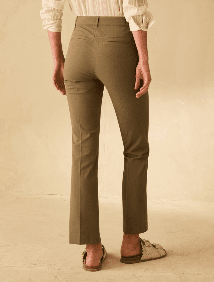 PENNYBLACK pantaloni mini-flare fit donna kaki - 5