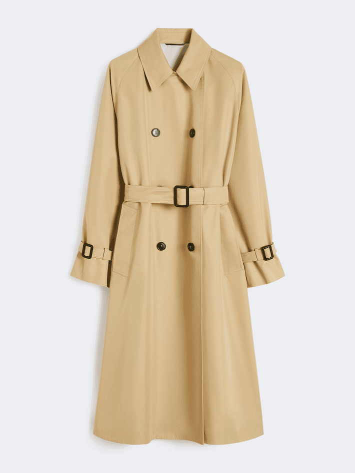 MAX MARA trench donna beige - 6