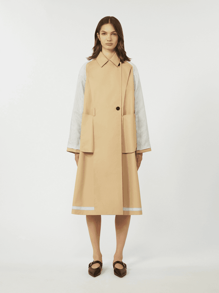 MAX MARA trench donna beige - 3