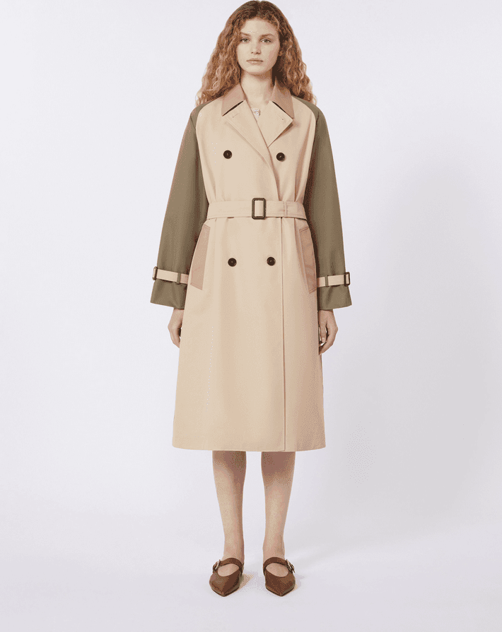 MAX MARA trench donna beige - 2
