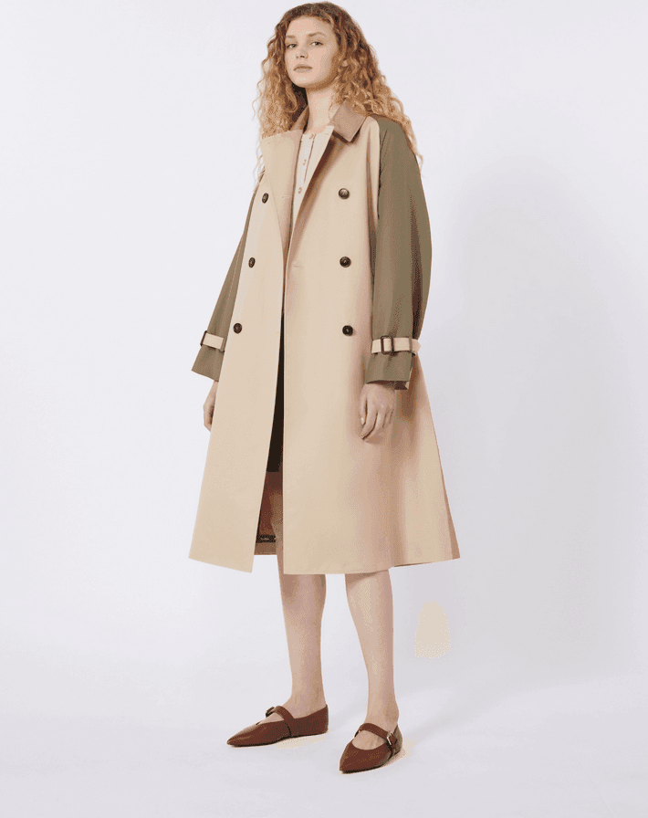 MAX MARA trench donna beige - 3
