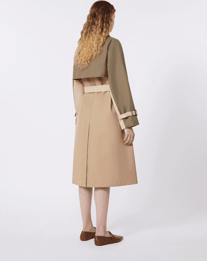 MAX MARA trench donna beige - 4