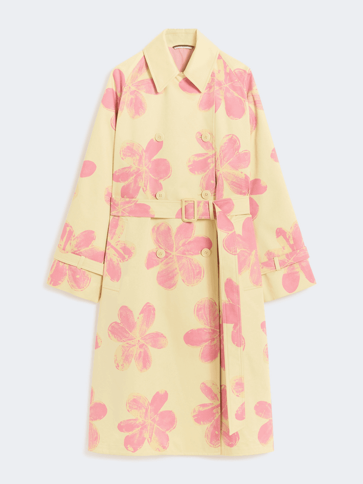 MAX MARA trench donna giallo - 6