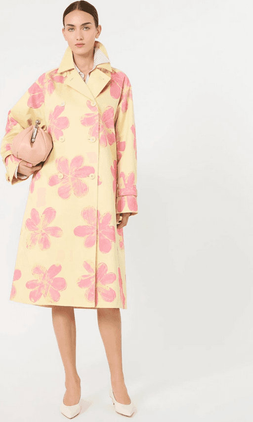 MAX MARA trench donna giallo - 2