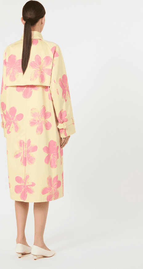 MAX MARA trench donna giallo - 5