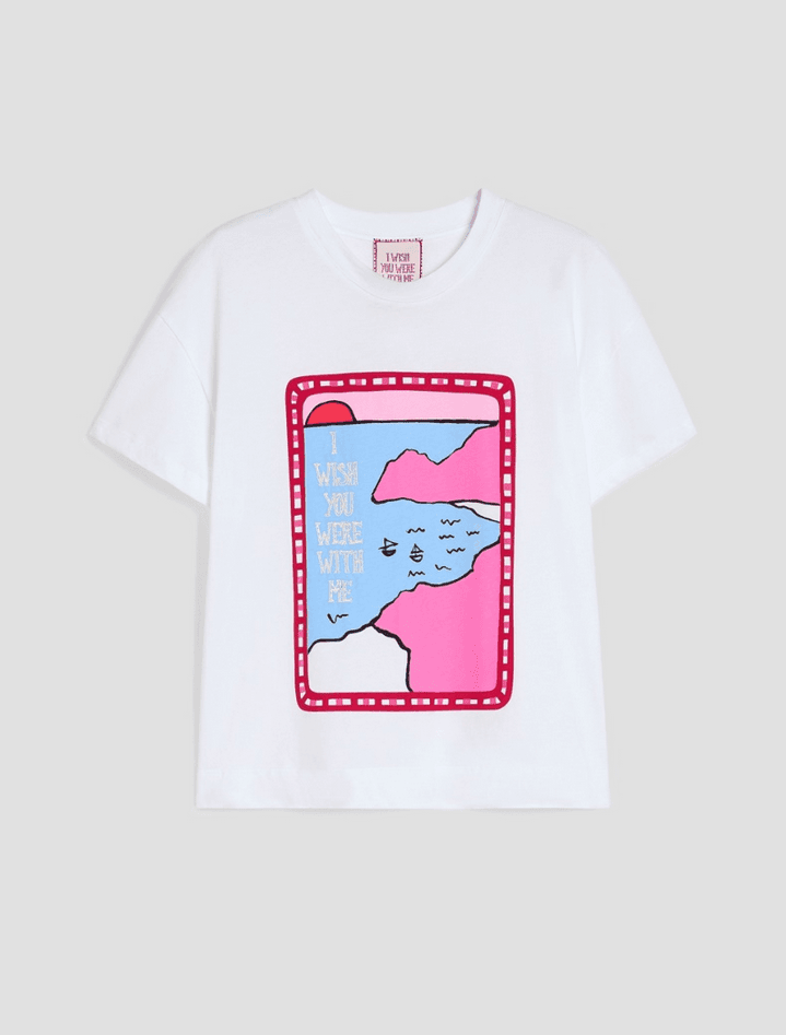 PENNYBLACK t-shirt in cotone con ricami donna bianco - 6