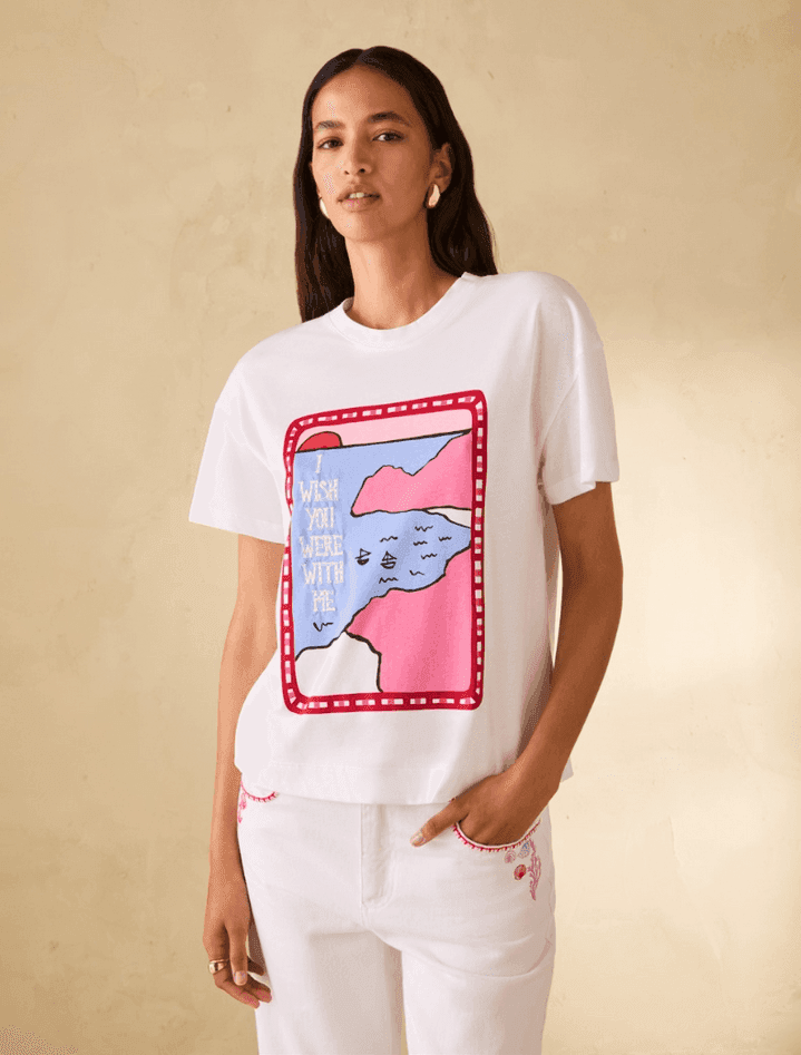 PENNYBLACK t-shirt in cotone con ricami donna bianco - 2