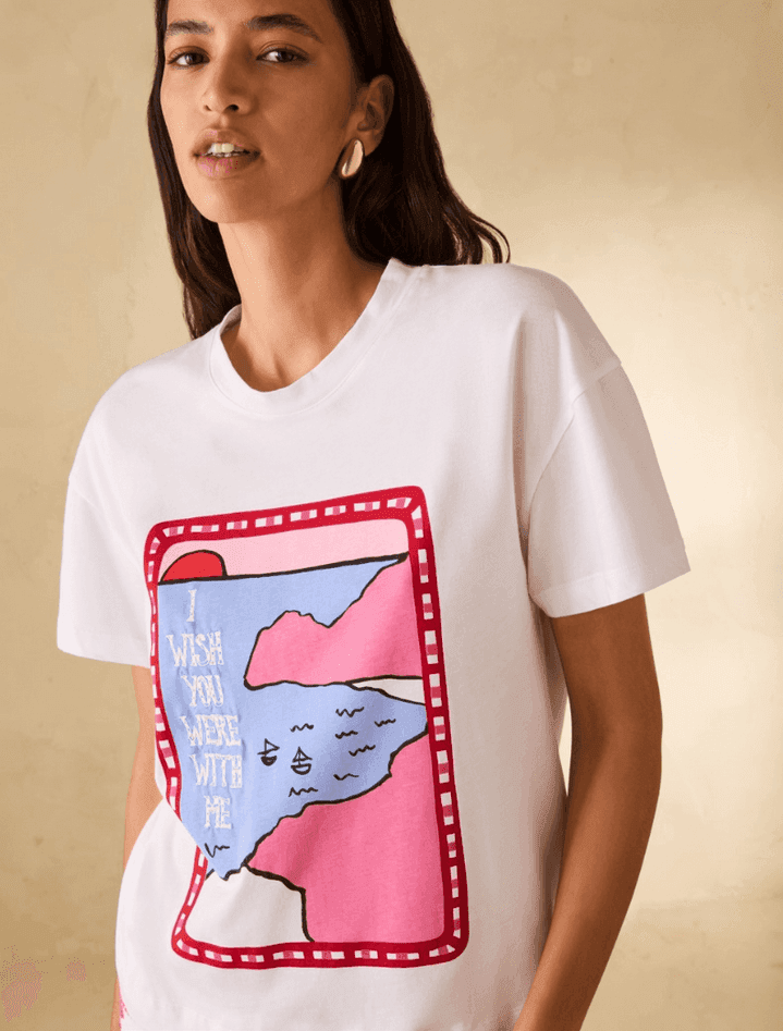 PENNYBLACK t-shirt in cotone con ricami donna bianco - 3