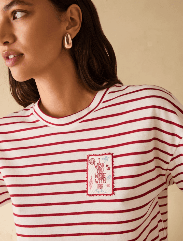 PENNYBLACK t-shirt in cotone con ricami donna bianco - 3
