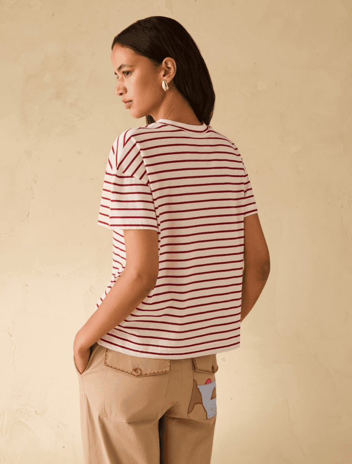 PENNYBLACK t-shirt in cotone con ricami donna bianco - 5