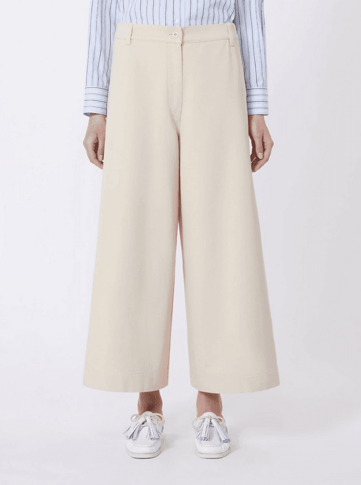 MAX MARA pantalone donna sabbia - 3