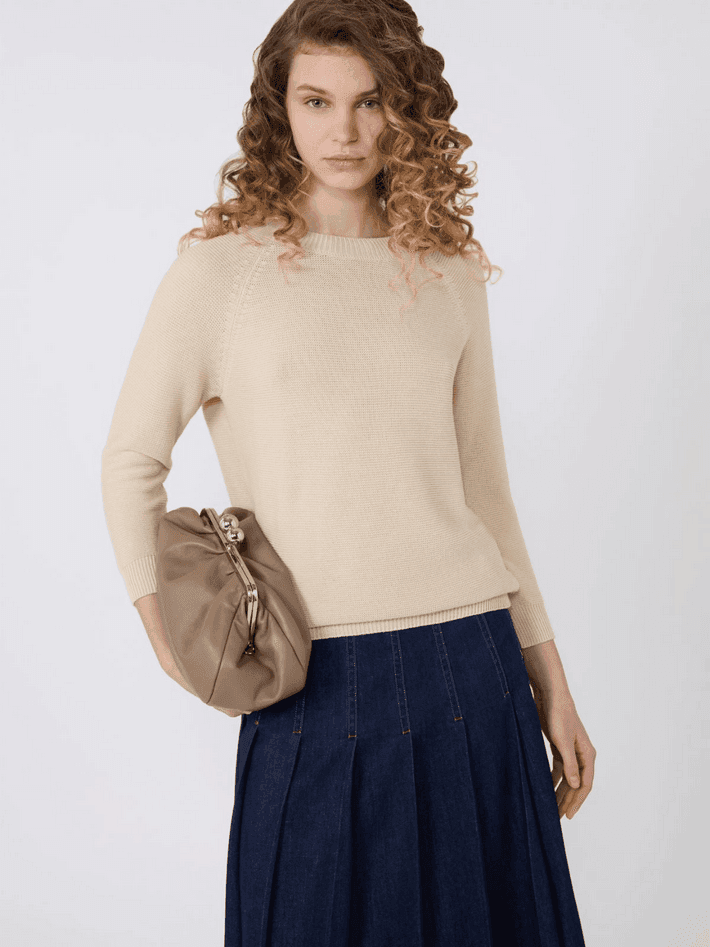 MAX MARA maglia donna ecru - 5