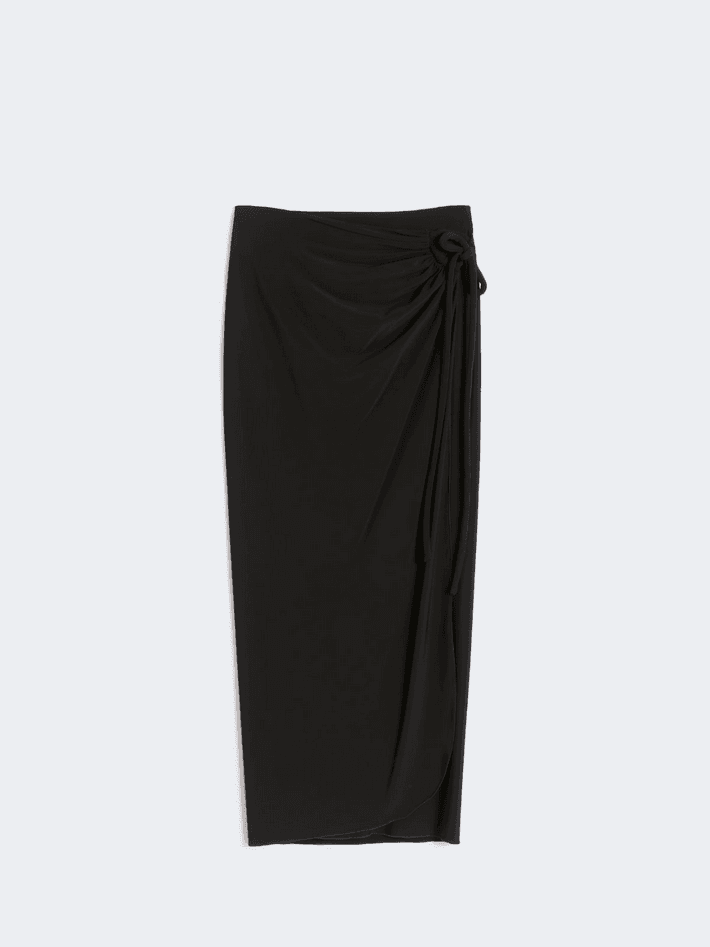 MAX MARA gonna a portafoglio donna nero - 6