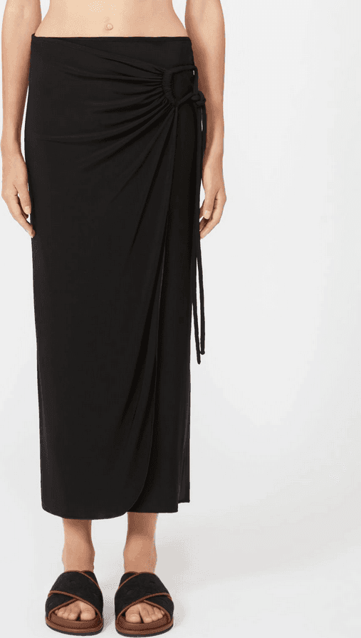 MAX MARA gonna a portafoglio donna nero - 3