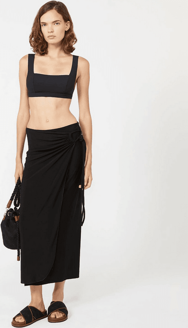 MAX MARA gonna a portafoglio donna nero - 5