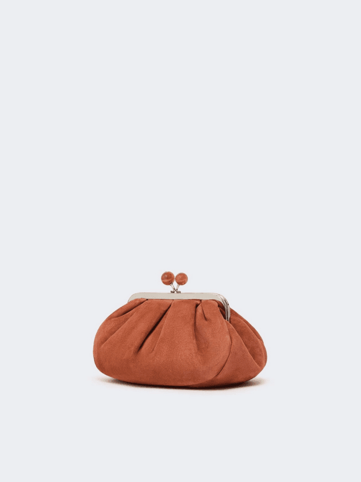 MAX MARA borsa pasticcino in suede donna marrone - 6