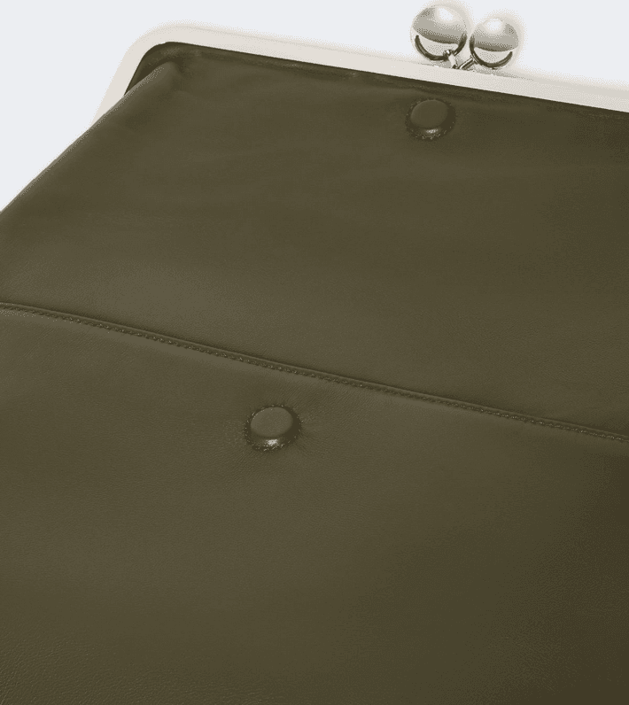 MAX MARA borsa in nappa ludica donna verde scuro - 5