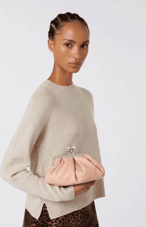 MAX MARA borsa pasticcino da donna rosa antico - 6